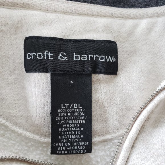 Croft & Barrow Silk/Angora Rabbit Hair Long Sleeve Button Front Cardigan Sz M - Picture 10 of 10